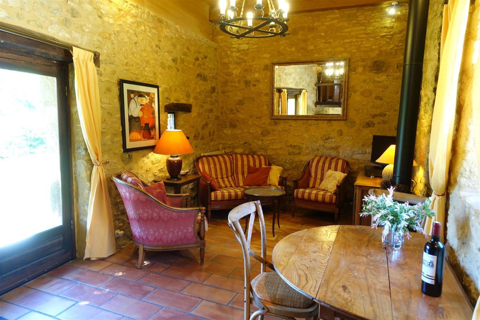 Domaine De Cournet Haut, A 17Th Century Property Set On A Calm, Idyllic Domain With Pool, Tennis, Bikes And More Les Vauries الغرفة الصورة