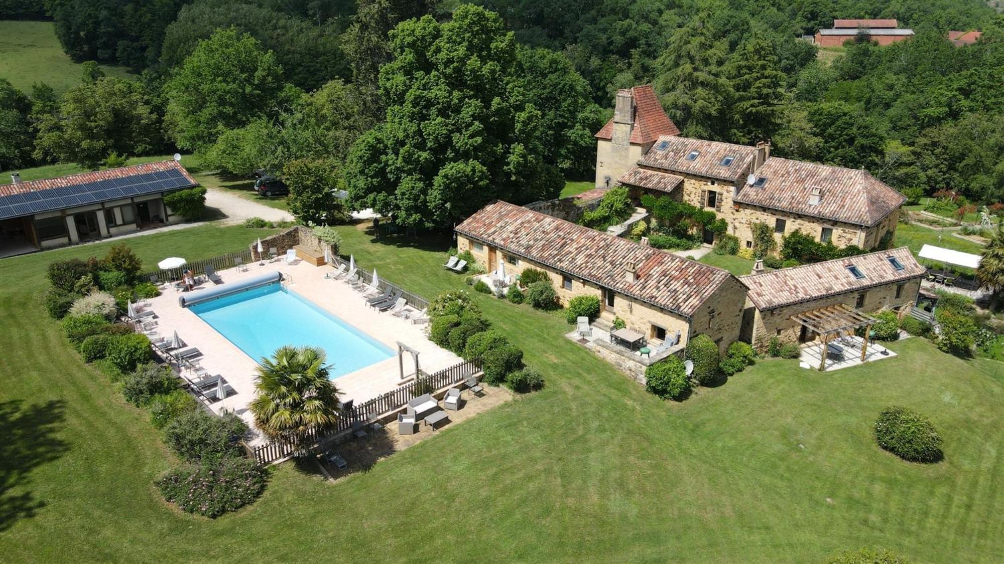 Domaine De Cournet Haut, A 17Th Century Property Set On A Calm, Idyllic Domain With Pool, Tennis, Bikes And More Les Vauries المظهر الخارجي الصورة