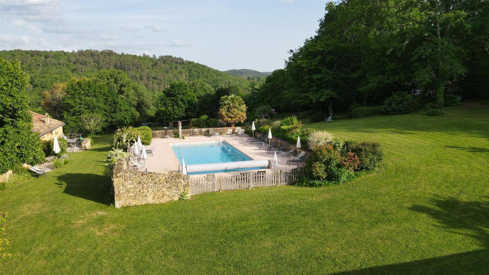 Domaine De Cournet Haut, A 17Th Century Property Set On A Calm, Idyllic Domain With Pool, Tennis, Bikes And More Les Vauries المظهر الخارجي الصورة